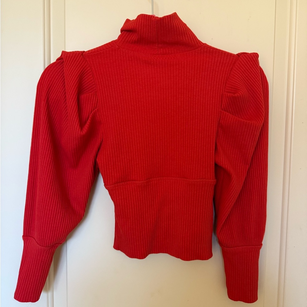 Free People LaLa Ribbed Top - Picture 4 of 7